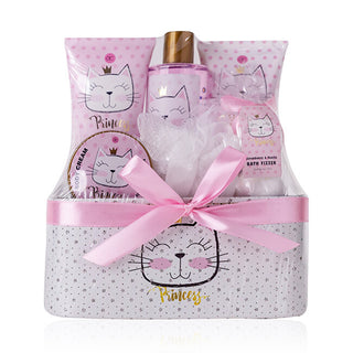 Accentra Princess Kitty glitter basket Set regalo