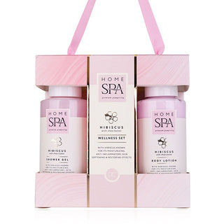 Accentra Hibiscus Home Spa Bath Care Set regalo