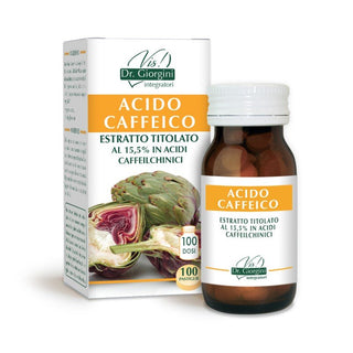 Dr Giorgini Acido Caffeico Estratto Titolato 40 G - Pastiglie Da 400 Mg