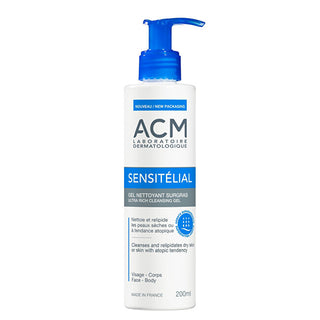 Acm Ultra nourishing cleansing gel Sensitélial Cleansing Gel 200 ml