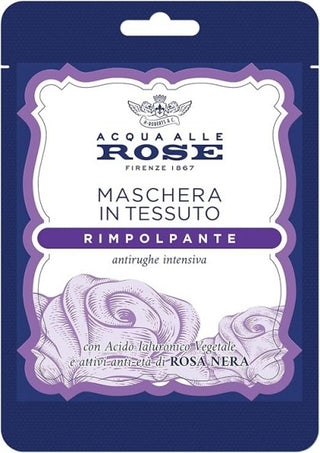 Acqua Alle Rose Acqua Alle Rose - Maschera Viso In Tessuto Rimpolpante Monouso 1 Pz
