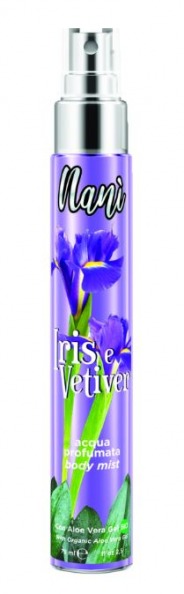 Nani Água Corporal Íris e Vetiver – 75ml 