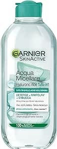 Garnier Acqua Micellare Hyaluronic Aloe Tutto In 1 Detergente Rimpolpante Struccante 400 Ml