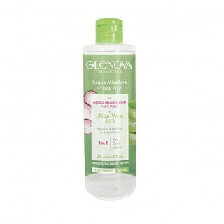 Glenova Acqua Micellare Hydra Plus Con Acido Ialuronico E Aloe Vera Bio 400 Ml
