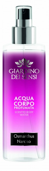 Giardino Dei Sensi Água Perfumada para o Corpo Osmanthus Narciso 200 ml 