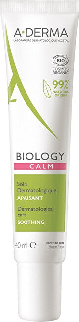 A-Derma Fluido Lenitivo Per Pelli Sensibili E Reattive Biology Calm (Cura Lenitiva) 40 Ml