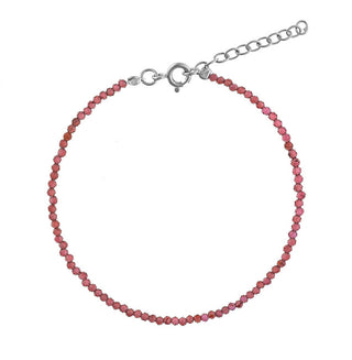 Again jewelry Brățară cu mărgele granat AJKNR006