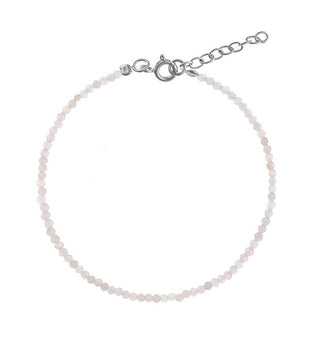 Again jewelry Brățară cu mărgele Roz Moonstone AJKNR009