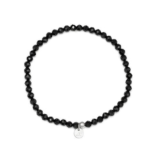 Agato Bracciale Da Uomo Con Perline Di Spinello Pol-B04/20G