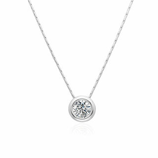 Agato Collana Minimalista In Argento Agt-N051W