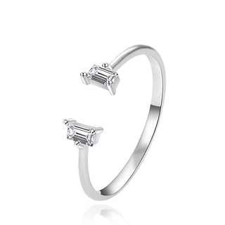 Agato Moderno Anello Aperto In Argento Agt-R56W - Circuito: 62 Mm
