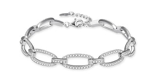 Agato Mode silverarmband med Zirconia AGB779/21