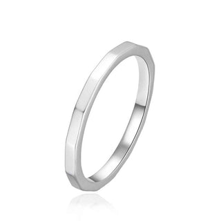 Agato Delicato Anello In Argento Agt-R70W - Circuito: 52 Mm