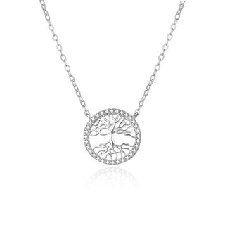 Agato Livets träd Silverhalsband AGS1560/47
