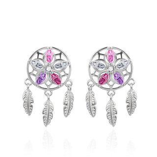 Agato Charming Silver Dream Catcher Orecchini AGT-E228PC