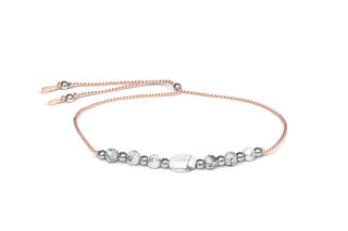 Agato צמיד חרוזים בחבל Howlite HE15R3S-LP