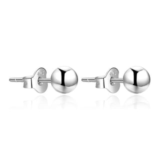 Agato Orecchini A Bottone In Argento Agt-E183P-5