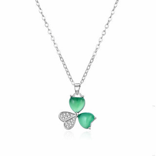 Agato Collana In Argento Trifoglio Agt-N048Gr