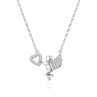 Agato Silver ängelhalsband AGT-N019W