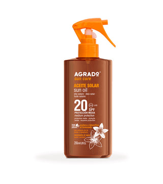 Agrado Aceite Solar Spf20 200ml