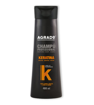 Agrado Shampoo Prof Keratine 400ml — Shampoo