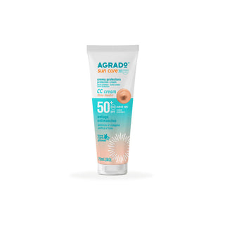 Agrado Cr Solar Facial Manchas Cc Spf50
