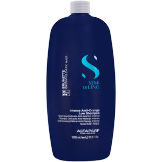 Alfaparf Semi Di Lino Brunetka Szampon AntyPomarańczowy 1000 Ml
