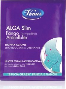 Venus Alga Slim Fango Termoattivo Anticellulite \"Brucia Grassi\" Pancia E Fianchi 80G