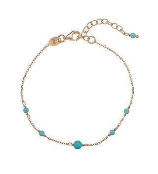 Alisia Affascinante Bracciale Placcato Oro Con Turchese Al1207.01.069