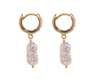 Alisia Eleganti Orecchini Placcati Oro Con Perla Barocca Al4683.01.000