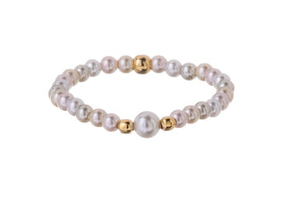 Alisia Elegante Anello Con Perle Sintetiche Al5169.01.000.D - Circuito: 53 Mm