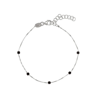 Alisia Delicate silver Bracciale with black spinel AL4082-Argento-Spinello