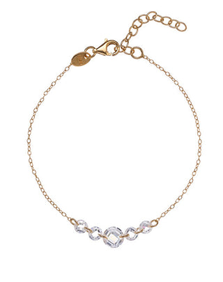 Alisia Bracciale Da Donna Placcato Oro Con Zirconi Trasparenti Al4841.01.000