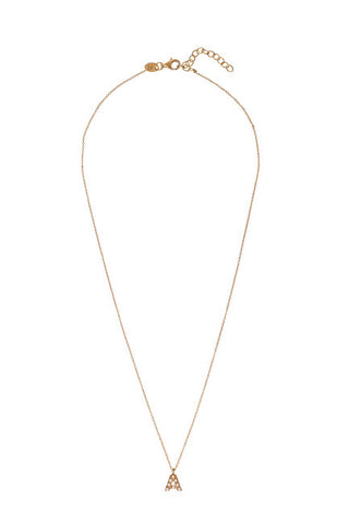 Alisia Collana Placcata Oro Con Perle Swarovski "A" Al4258.01.901
