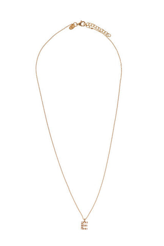 Alisia Gold-plated Collana with Swarovski pearls "E" AL4258.01.905