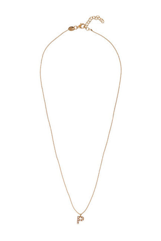 Alisia Gold Plated Necklace with Pearls Swarovski "P" Al4258.01.916 