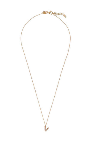 Alisia Collana Placcata Oro Con Perle Swarovski "V" Al4258.01.922