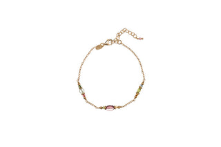 Alisia Bracciale Placcato Oro Con Perle Di Tormalina Colorata Al5279.01.000