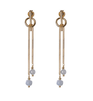 Alisia Orecchini Pendenti Placcati Oro Con Morganite Al3123.01.073