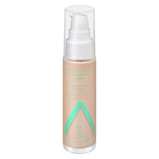 Almay Carnagione chiara, acido salicilico, fondotinta liquido, 100, avorio, 30 ml