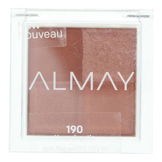 Almay Shadow Quad, tavolozza di ombretti, 190, Unapologetic, 4 tonalità, 3,5 g