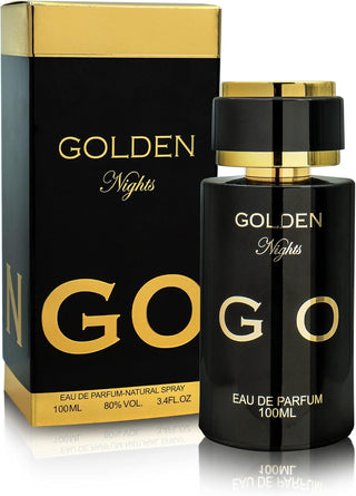 Alms creation Go Golden Nights, eau de parfum, per uomo, 100 ml
