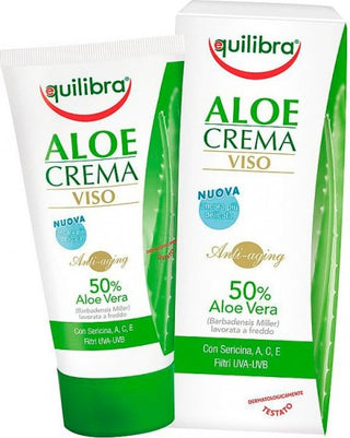 Equilibra Creme Facial de Aloé Vera Anti-idade e Anti-rugas 50ml 