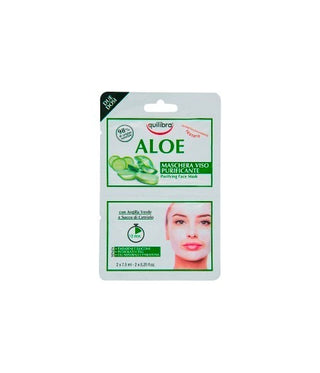 Equilibra Aloe Maschera Viso Purificante 2 X 7,5 Ml
