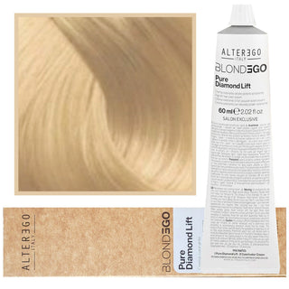 Alter Ego Blondego Pure Diamond Lift - tintura per capelli illuminante biondo, vari colori, 60 ml HL.1 Frassino
