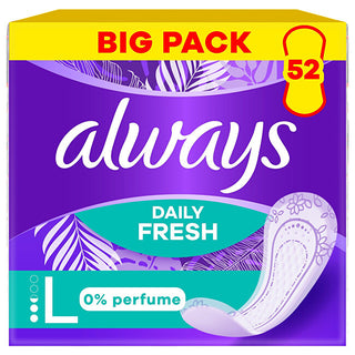 Always Panty liners Daily Fresh Long 52 pcs