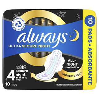 Always Assorbenti Ultra Secure Night S4 10 Pezzi