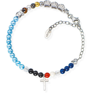 Amen Colorful bead Bracciale Life of Jesus BRVIGE
