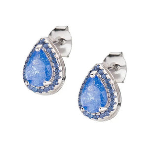 Amen Bellissimi Orecchini In Argento Tear Drop Lady Ecrgbblblz