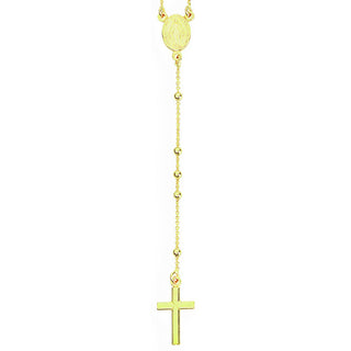 Amen Timeless gold-plated rosary Collana Rosary CRO25G